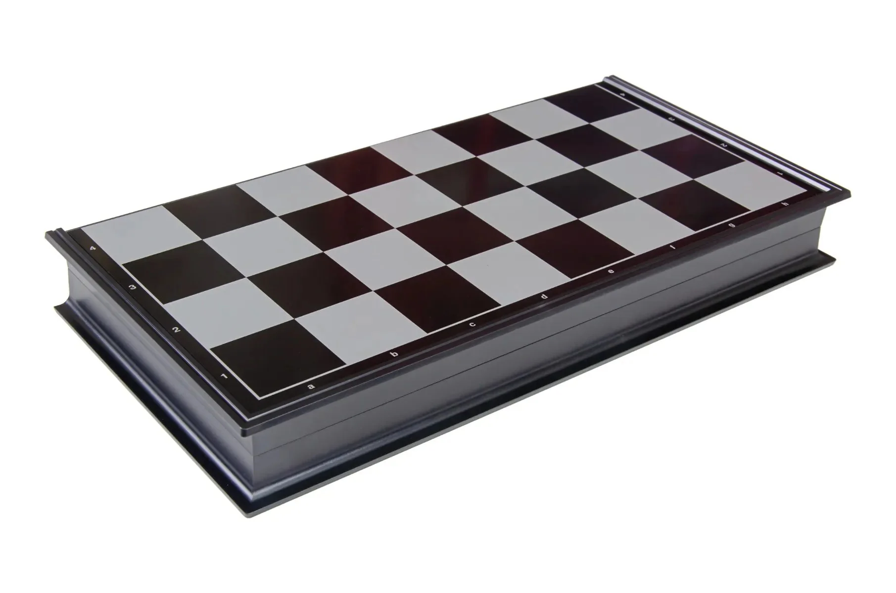 12" Magnetic Travel Chess & Checkers Set - Image 2