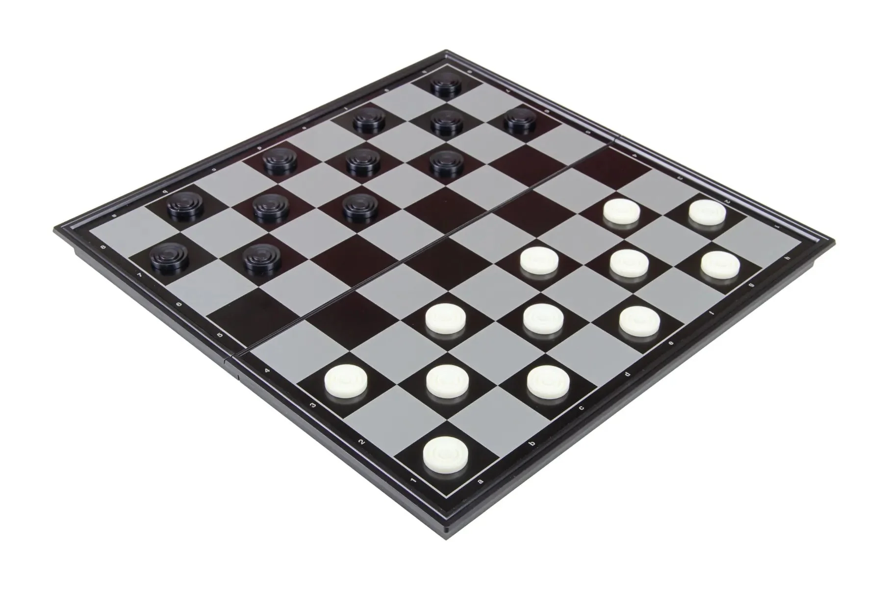 12" Magnetic Travel Chess & Checkers Set - Image 4