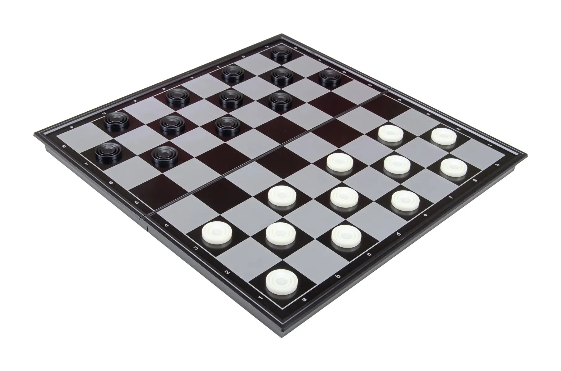 14" Magnetic Travel Chess & Checkers Set - Image 4