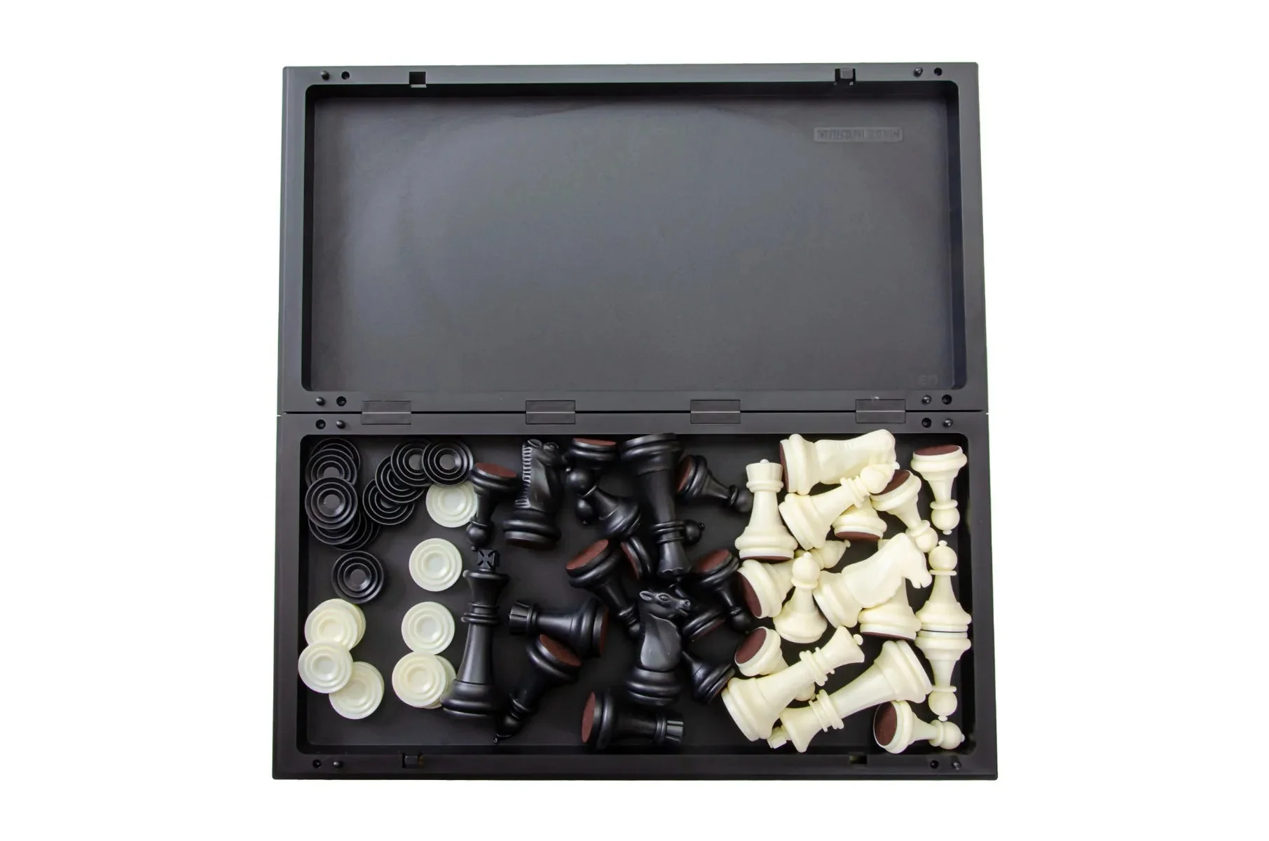14" Magnetic Travel Chess & Checkers Set - Image 5