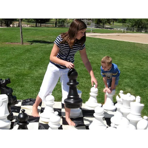 16" Giant Chess Set - Includes Pieces and Board - Image 4