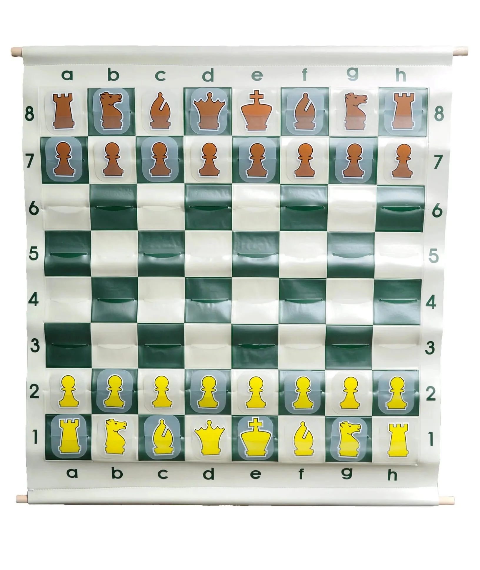 36" Pouch-Style Chess Demonstration Set with Deluxe Carrying Bag