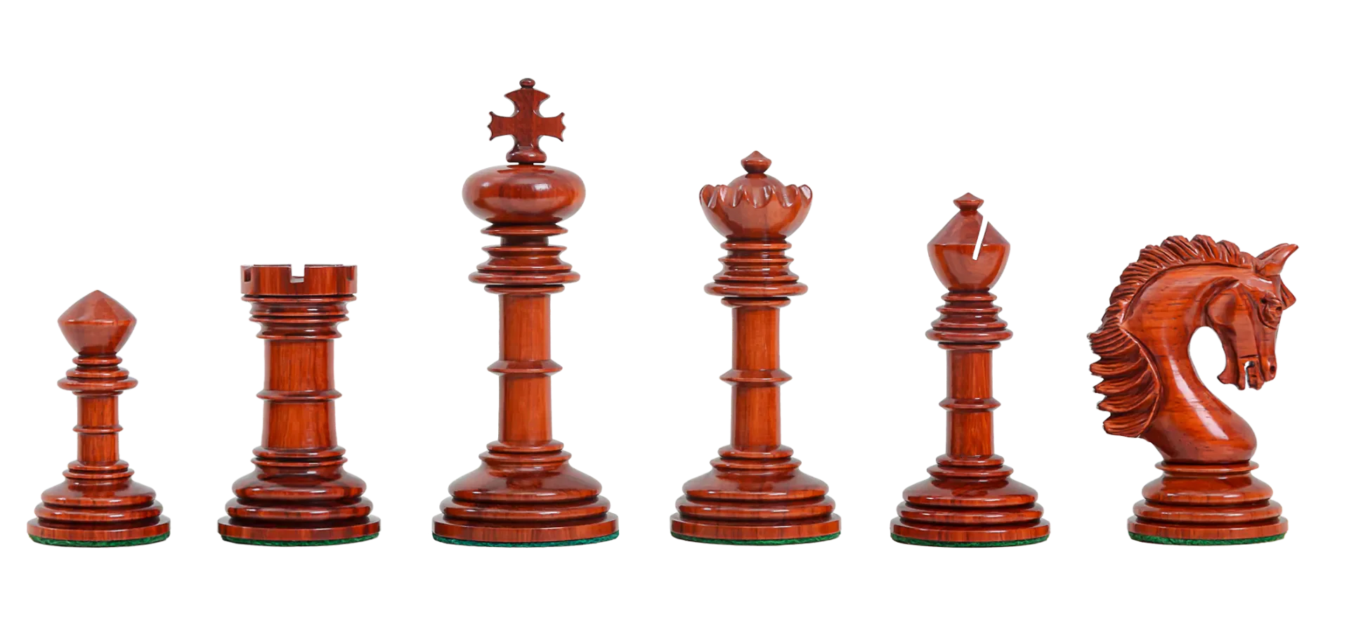 Blood Rosewood and Natural Boxwood
