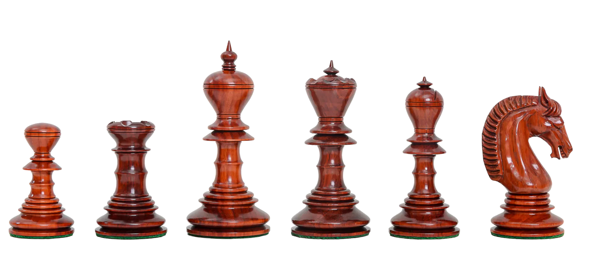 Blood Rosewood and Natural Boxwood