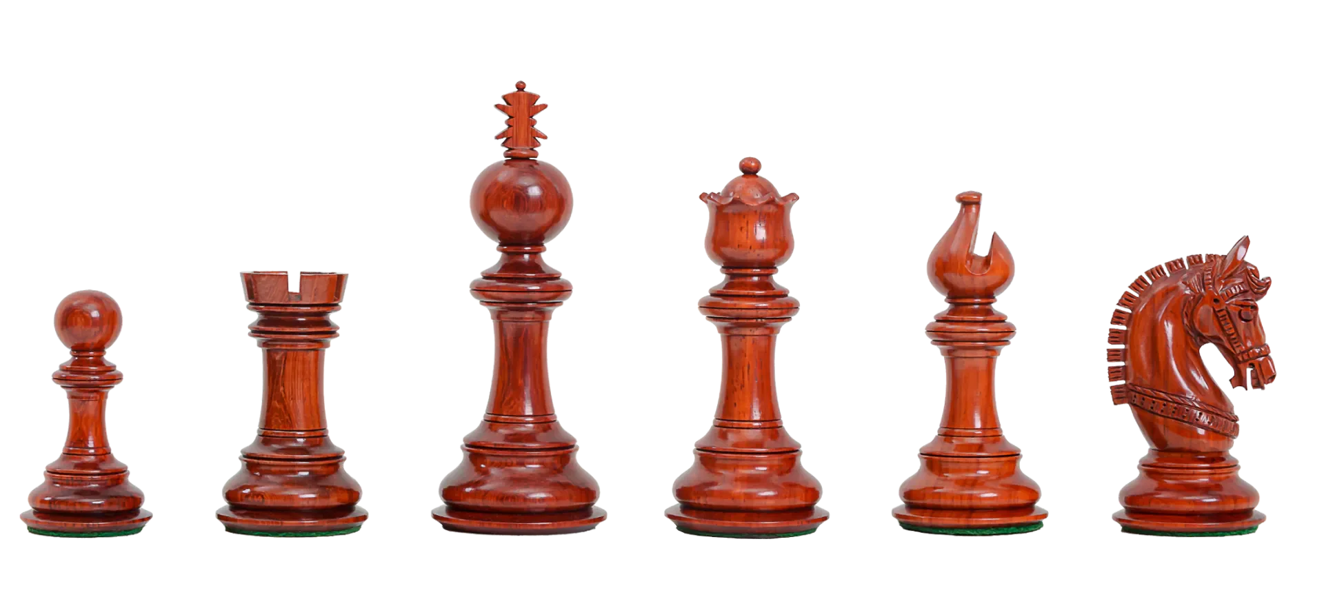 Blood Rosewood and Natural Boxwood