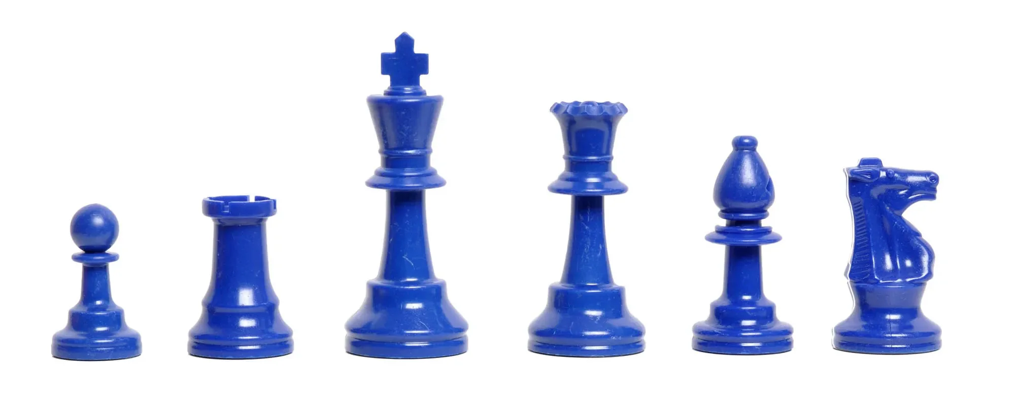 4 Player Chess Set Combination - Single Weighted Regulation Colored Chess Pieces & 4 Player Vinyl Chess Board - Image 16
