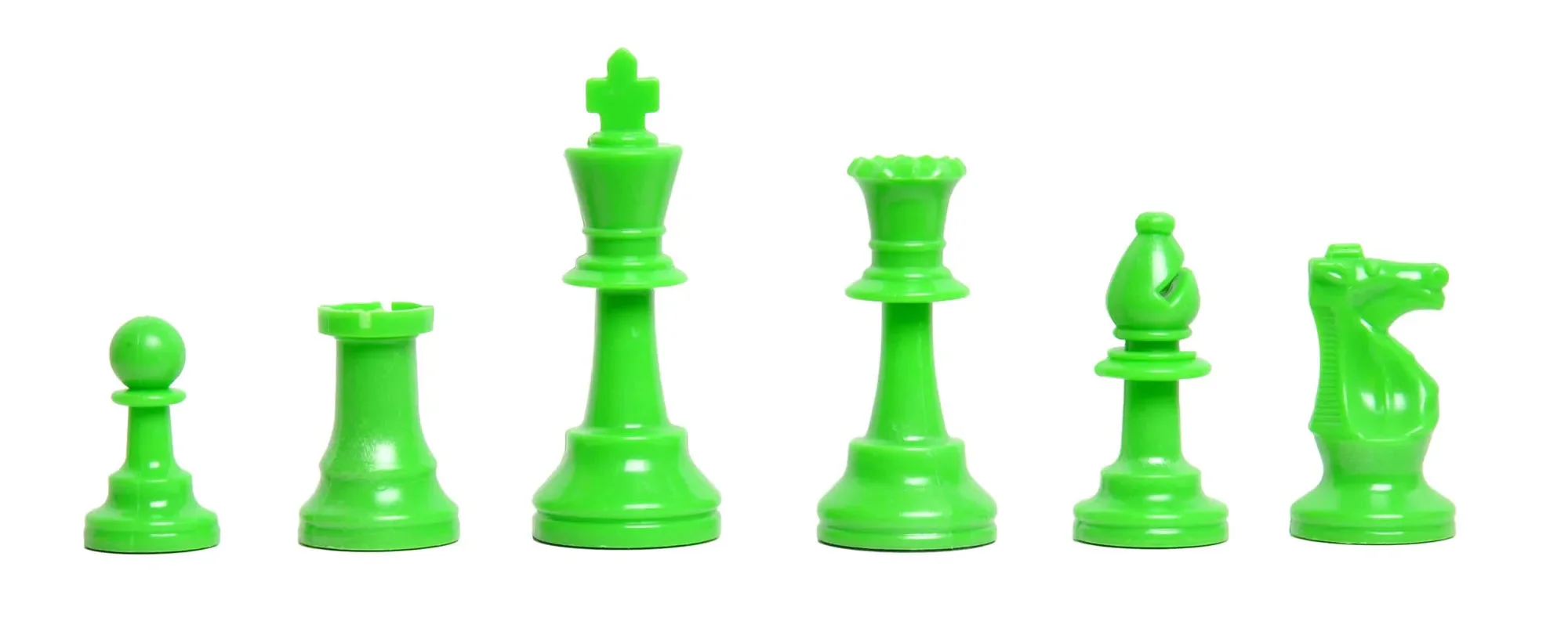 4 Player Chess Set Combination - Triple Weighted Regulation Colored Chess Pieces & 4 Player Vinyl Chess Board - Image 13