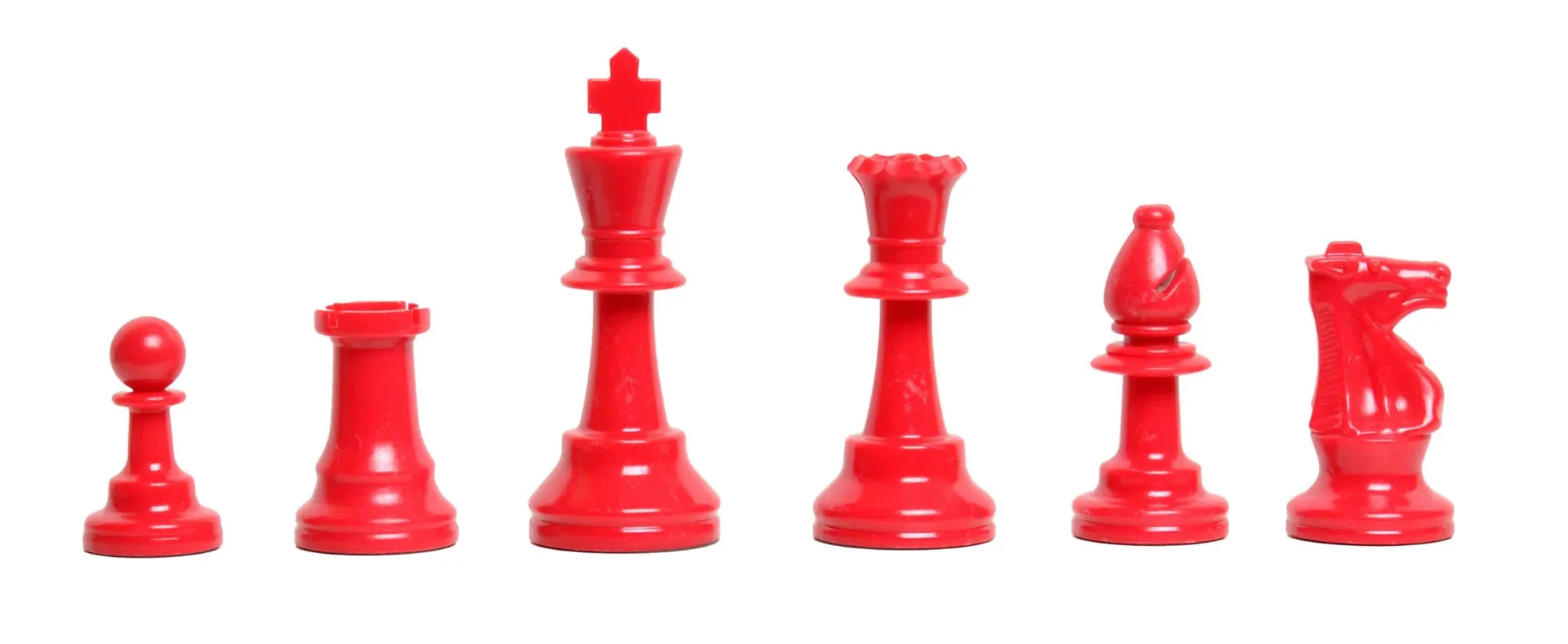 4 Player Chess Set Combination - Triple Weighted Regulation Colored Chess Pieces & 4 Player Vinyl Chess Board - Image 15