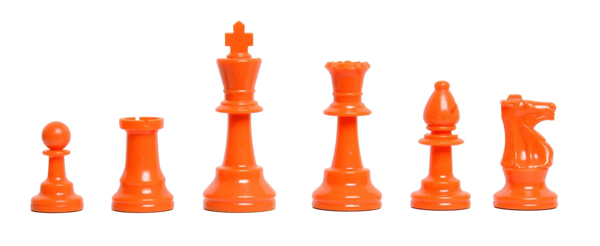4 Player Chess Set Combination - Triple Weighted Regulation Colored Chess Pieces & 4 Player Vinyl Chess Board - Image 4