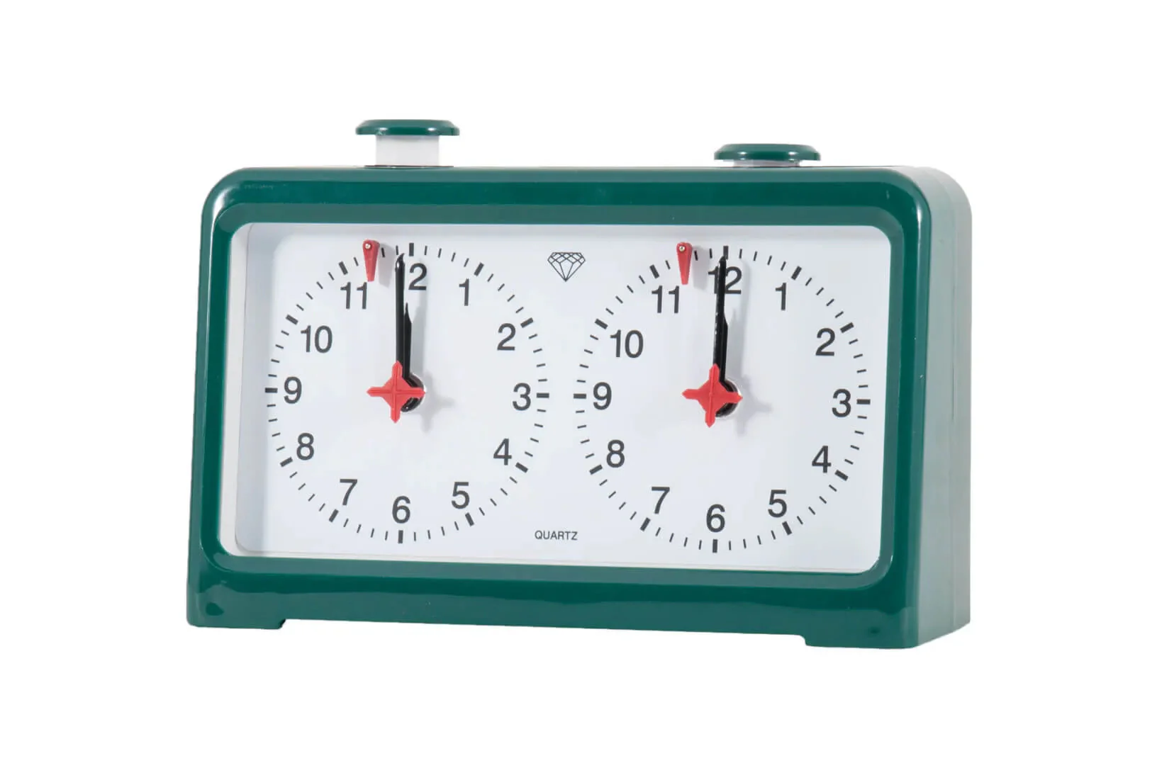 5 x Diamond Quartz - GREEN