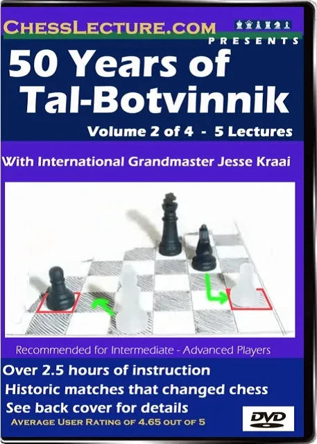 E-DVD 50 Years of Tal-Botvinnik - 4 DVD's - Chess Lecture - Volume 24 - Image 3