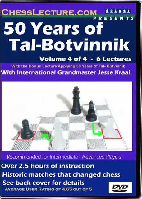 E-DVD 50 Years of Tal-Botvinnik - 4 DVD's - Chess Lecture - Volume 24 - Image 7