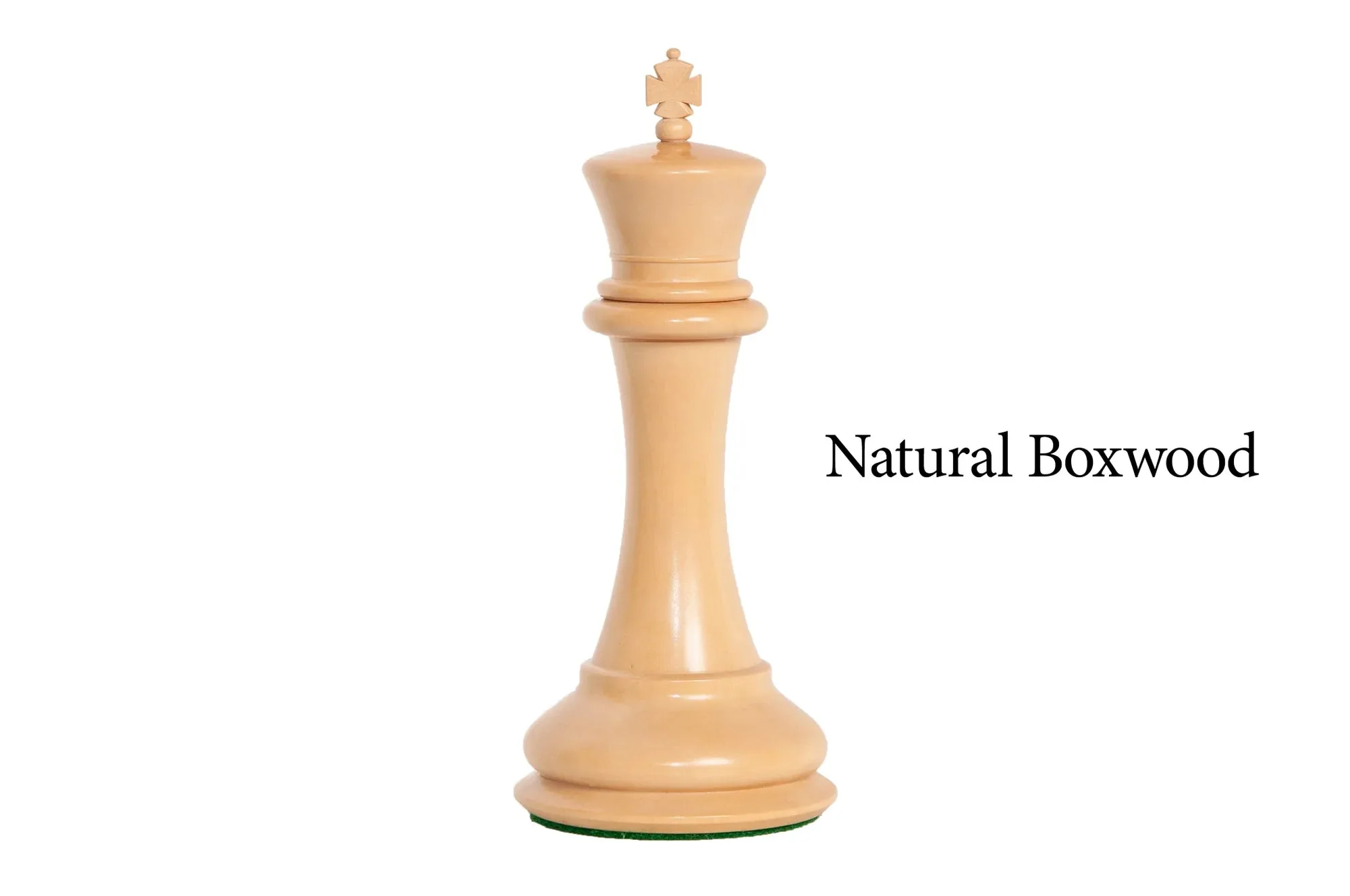 6" Imperial Collector Paperweight - Natural Boxwood - King