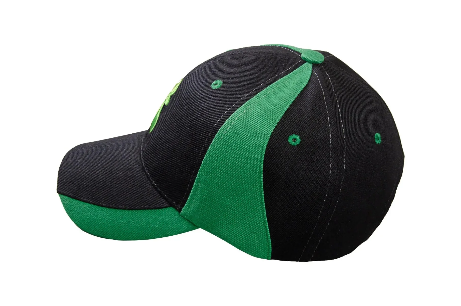 Chess.com Baseball Hat - Black & Green - Image 2