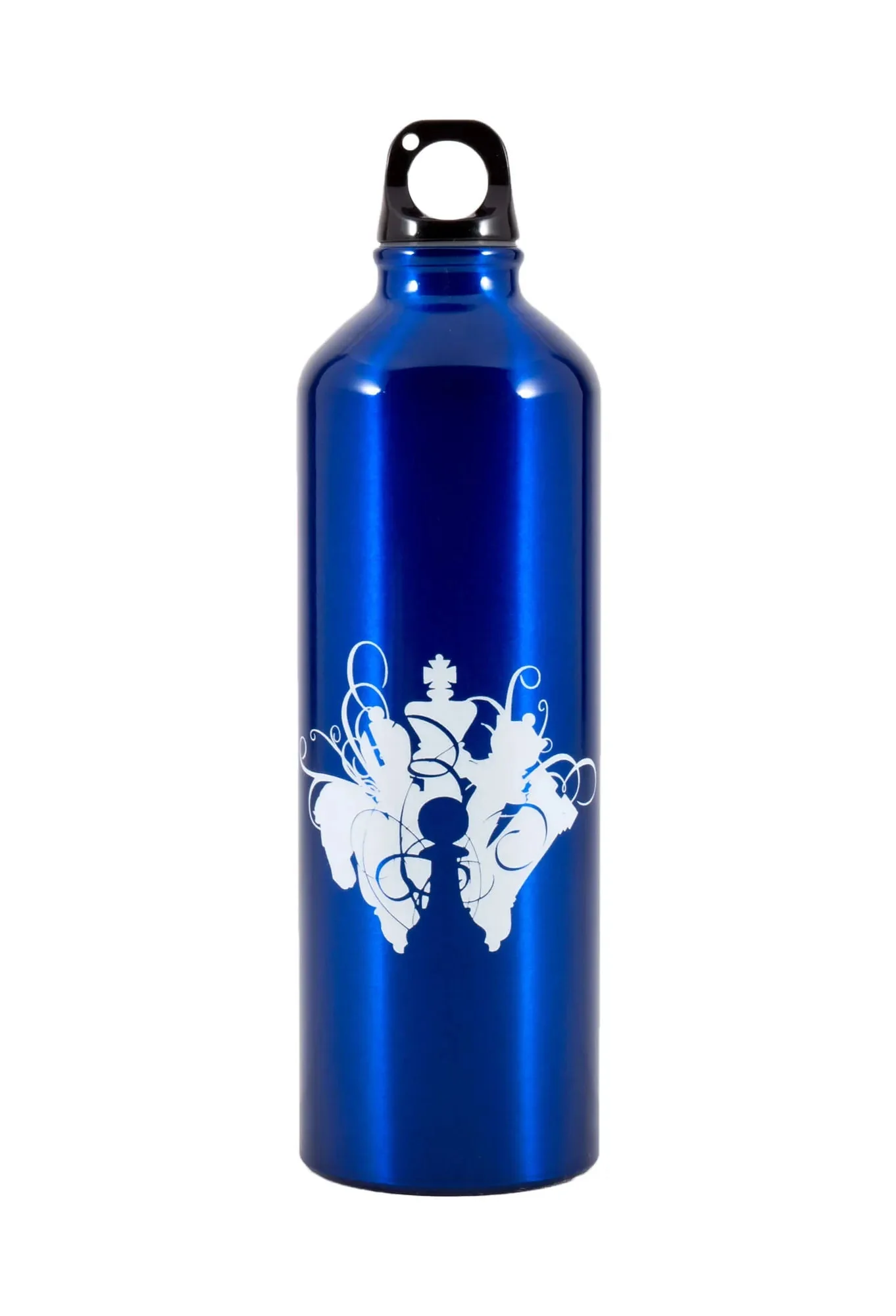 Aluminum Water Bottle - Electric Blue - Image 2