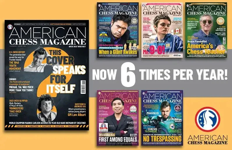 American Chess Magazine - Issue 37, 38, 39, 40, 41 and 42 - ALL ISSUES SHIP IMMEDIATELY