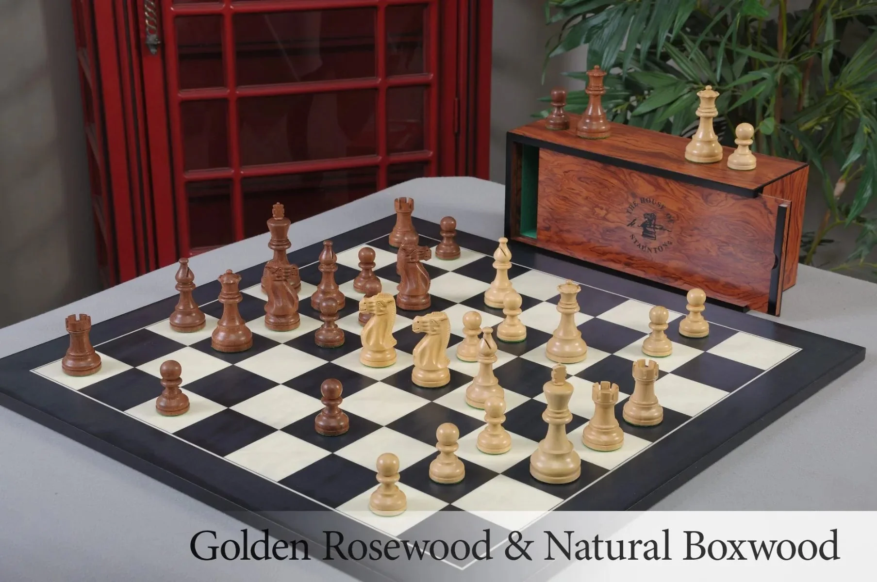 American Staunton Series Chess Pieces - 3.75" King - Image 8