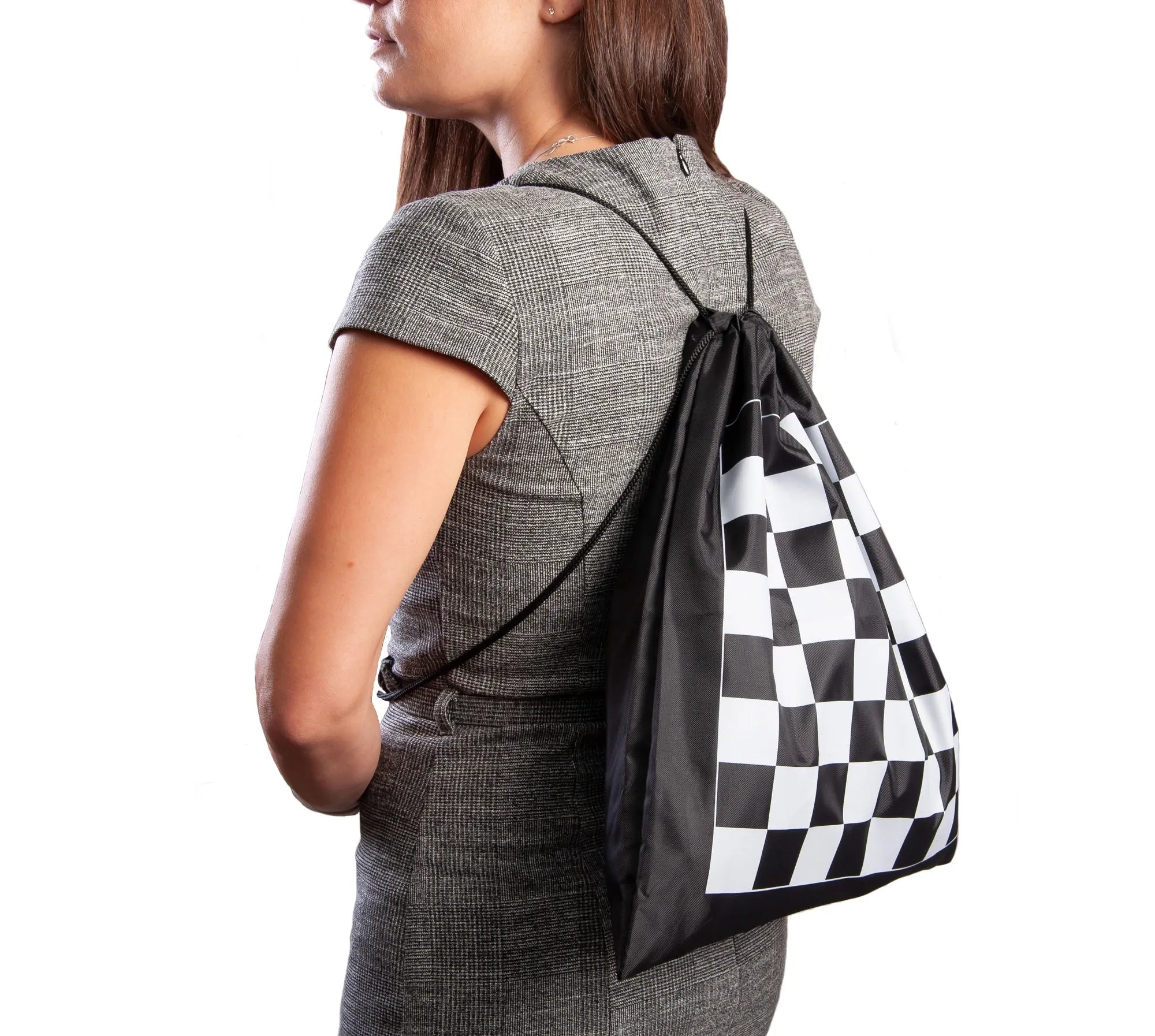Analysis Chess Pieces and Cinch Chess Board Bag Combo - Image 13