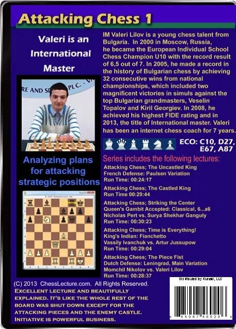 Attacking Chess 1 - Chess Lecture - Volume 69 - Image 2