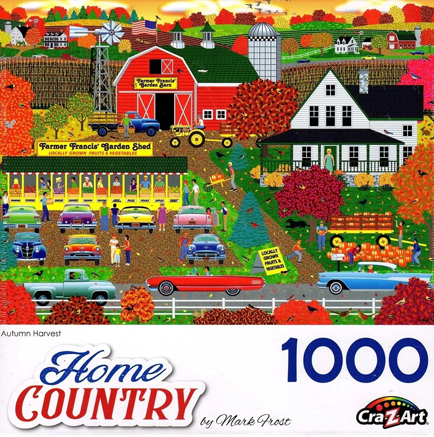 Autumn Harvest 1000 Piece Collector Puzzle by Artist: Mark Frost