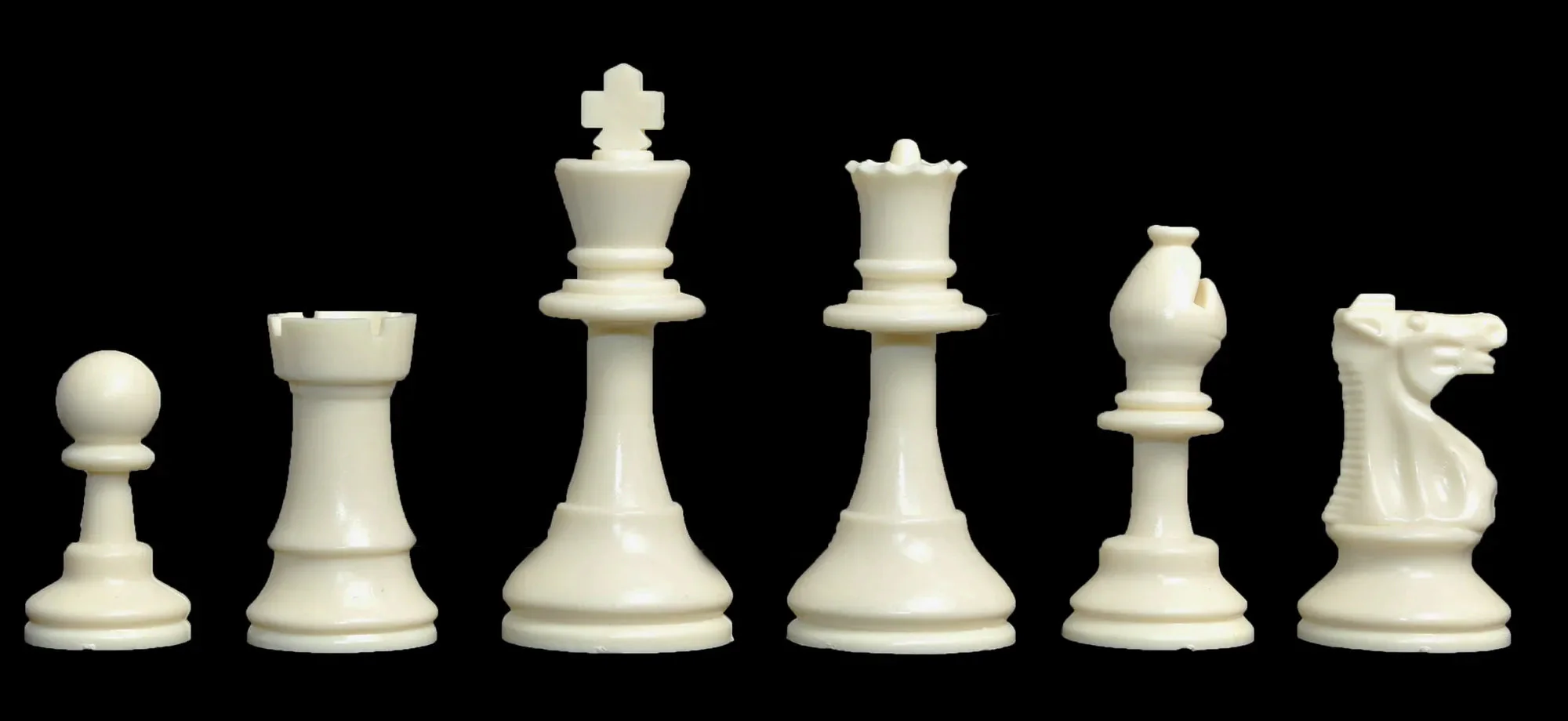 Basic Chess Set Combination - Solid Plastic Regulation Pieces | Vinyl Chess Board | Basic Bag - Image 6