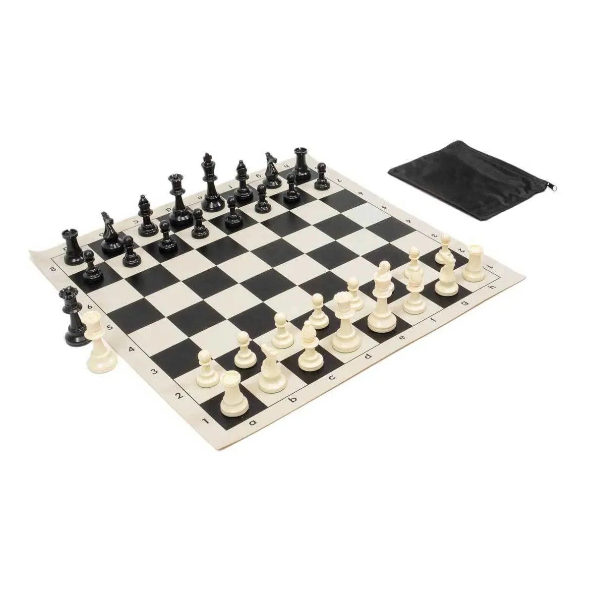 Basic Club Chess Set - Black