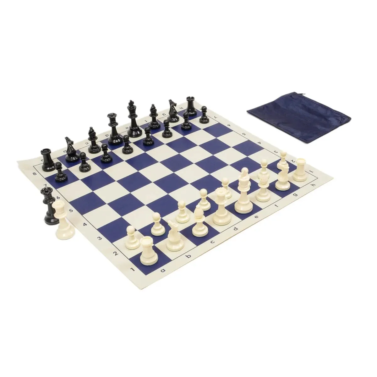 Basic Club Chess Set - Blue