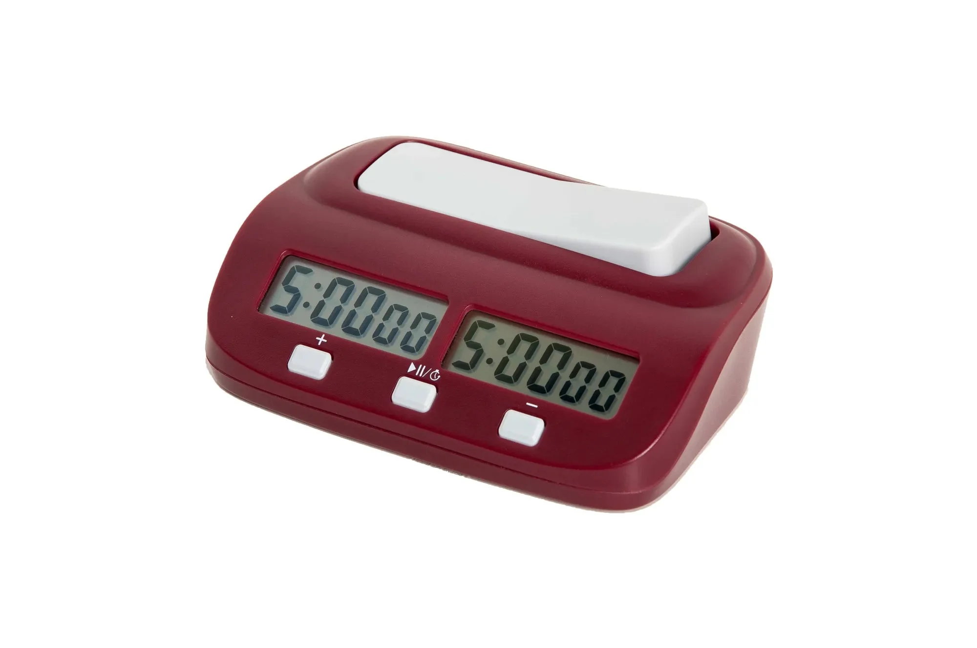Basic Digital Chess Clock - BURGUNDY - 5 Pack - Image 3