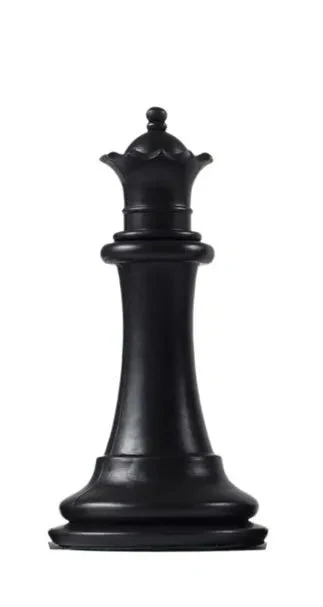 Big Knight Series Pieces - Black Queen