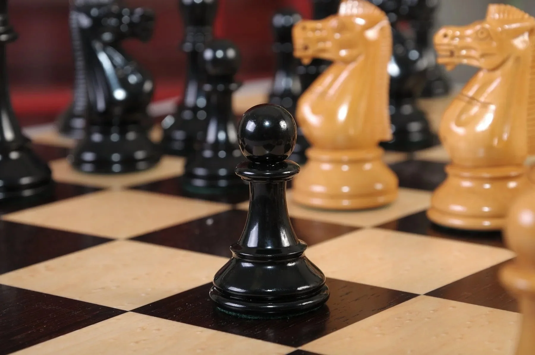 Black Lacquered and Antiqued Boxwood - Image 5
