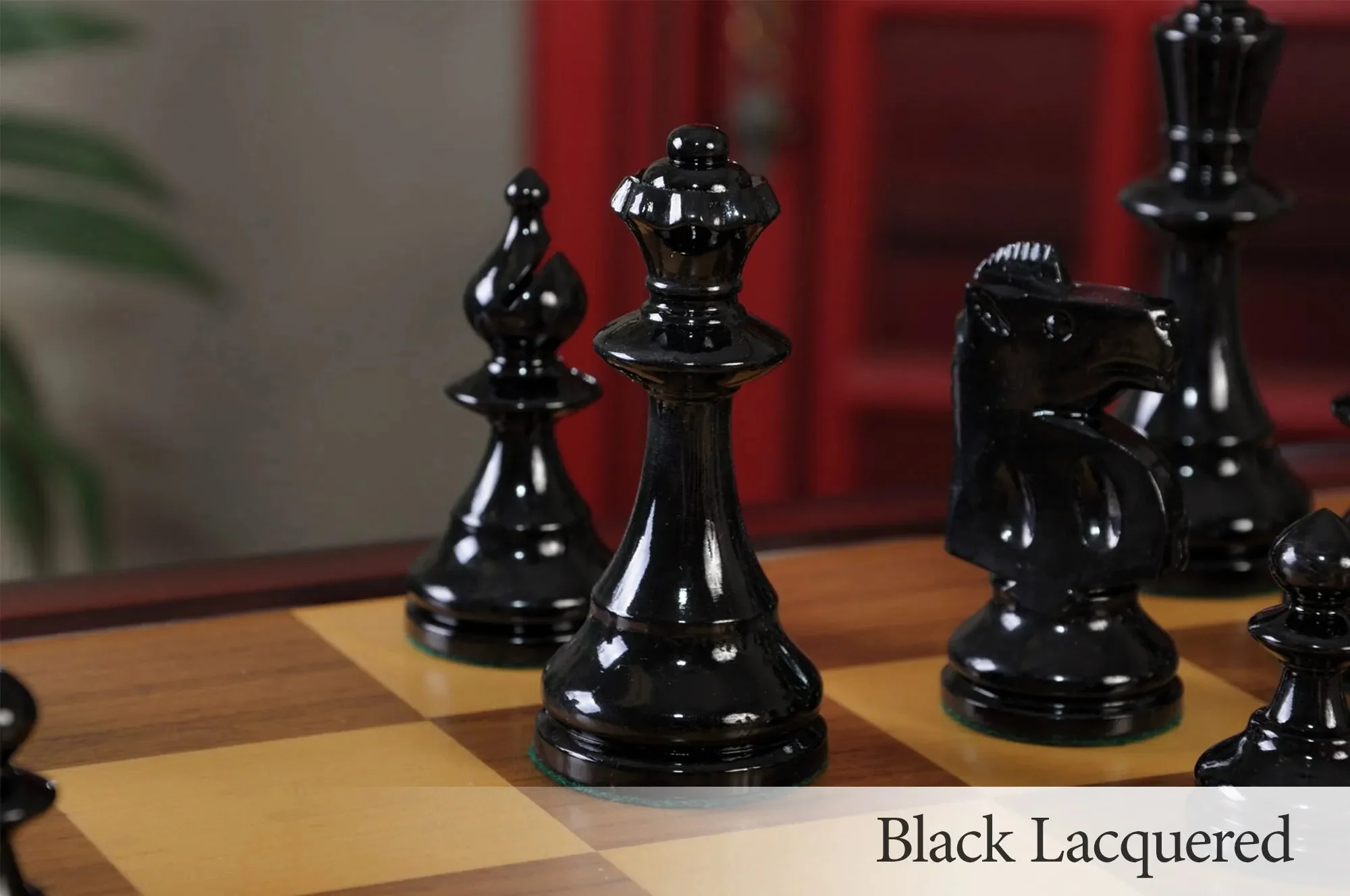 Black and Natural Lacquered - Image 3