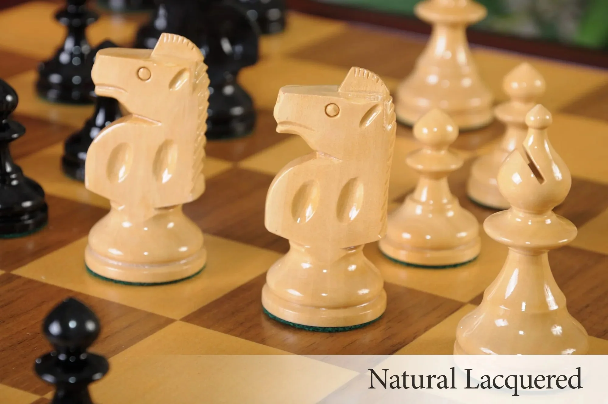 Black and Natural Lacquered - Image 5
