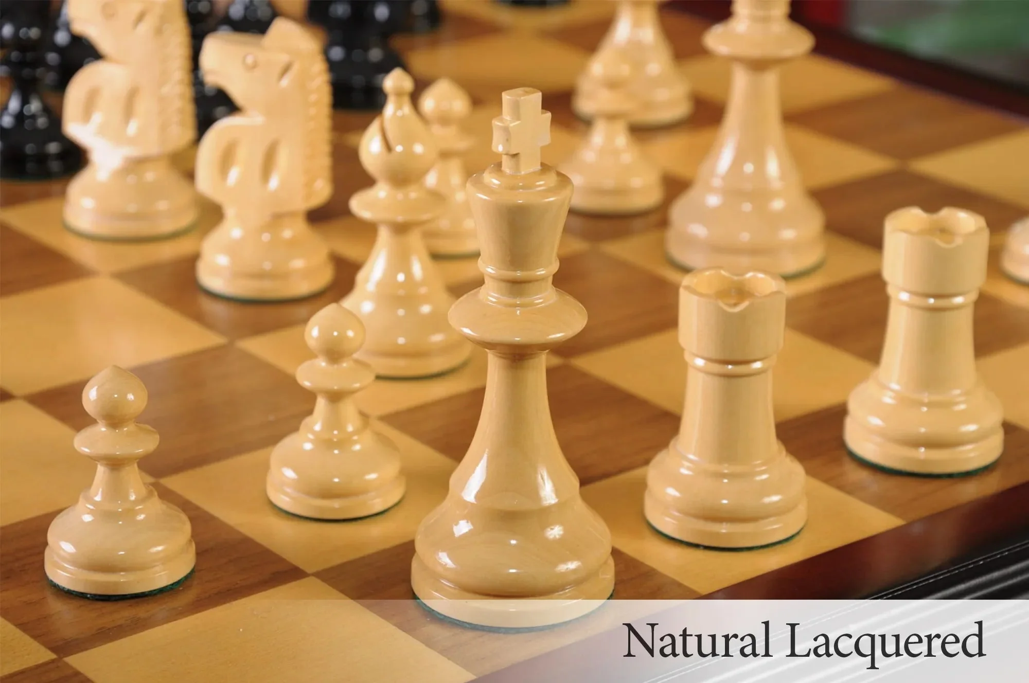 Black and Natural Lacquered - Image 8