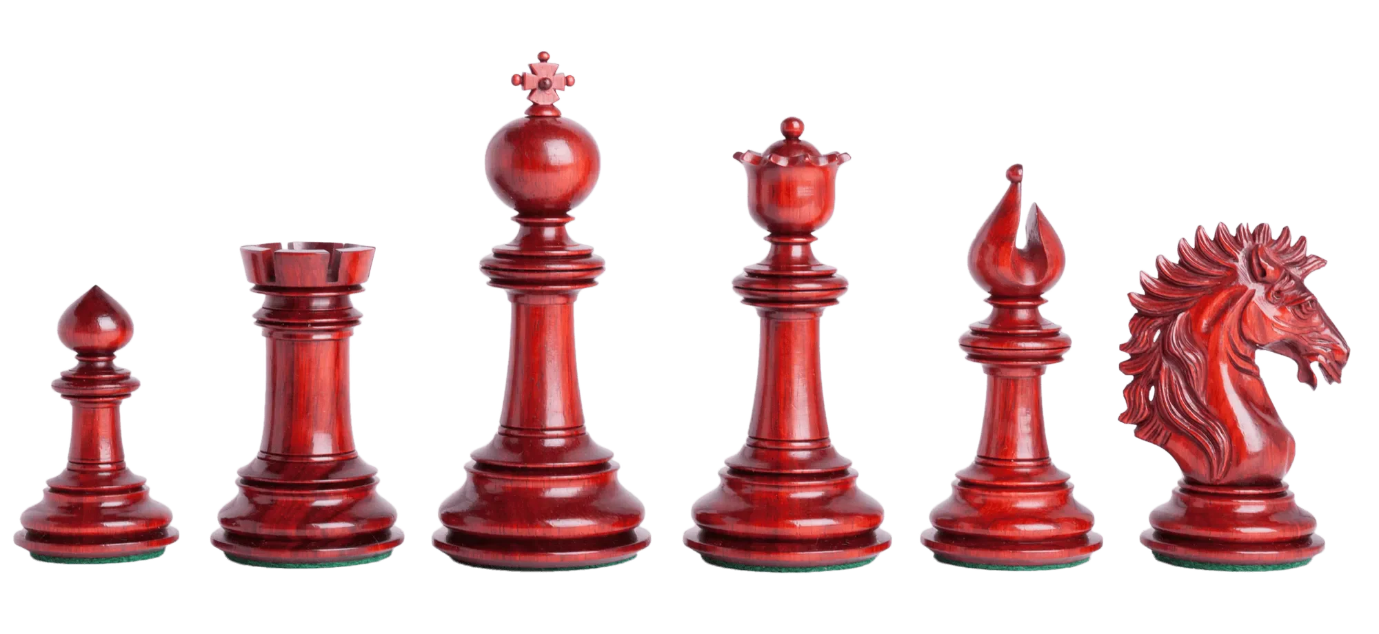 Blood Rosewood and Natural Boxwood