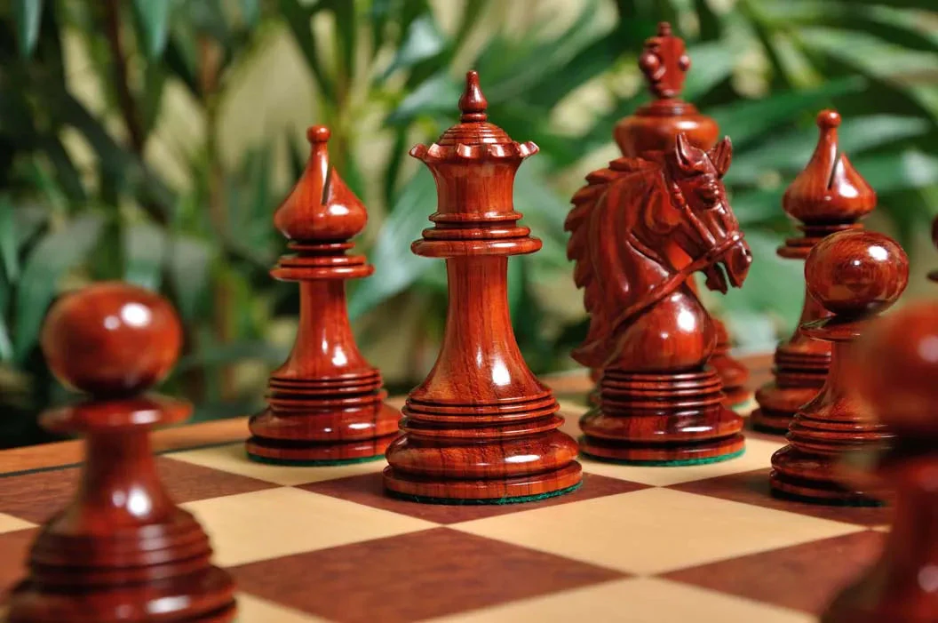 Blood Rosewood and Natural Boxwood