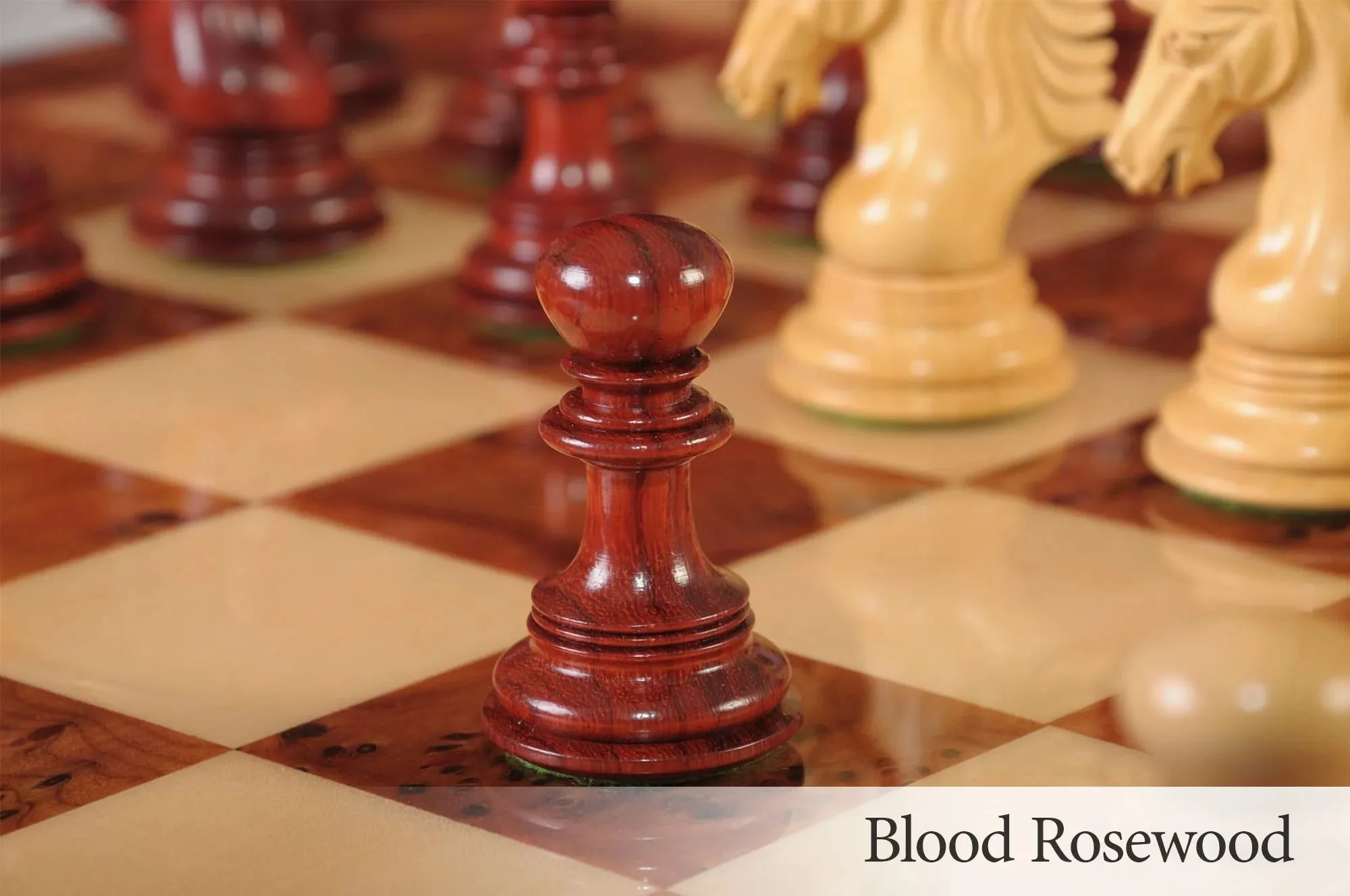 Blood Rosewood and Natural Boxwood - Image 3