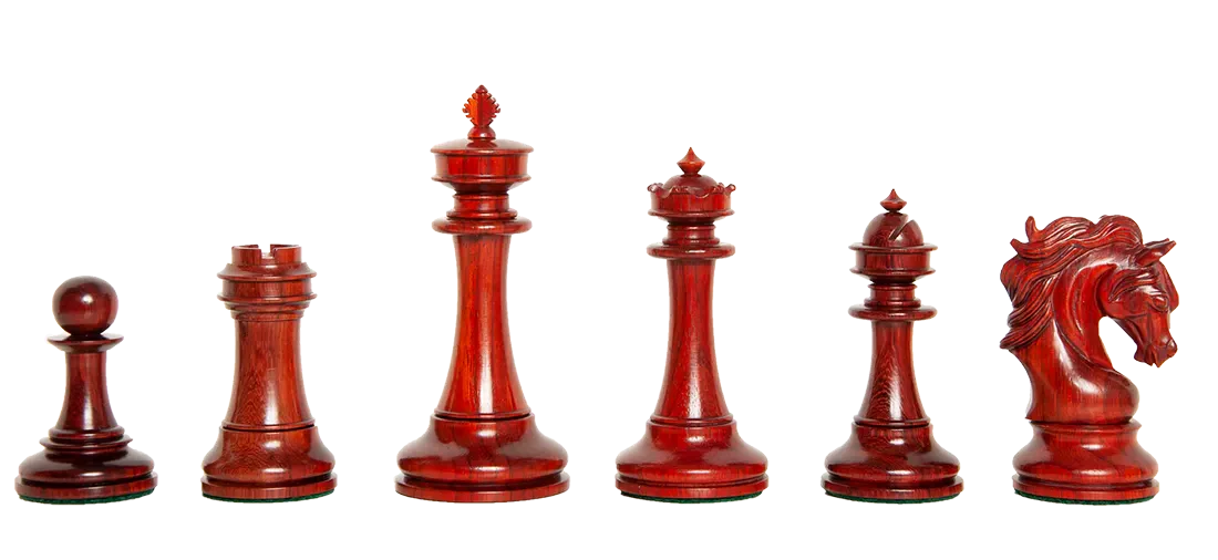 Blood Rosewood and Natural Boxwood