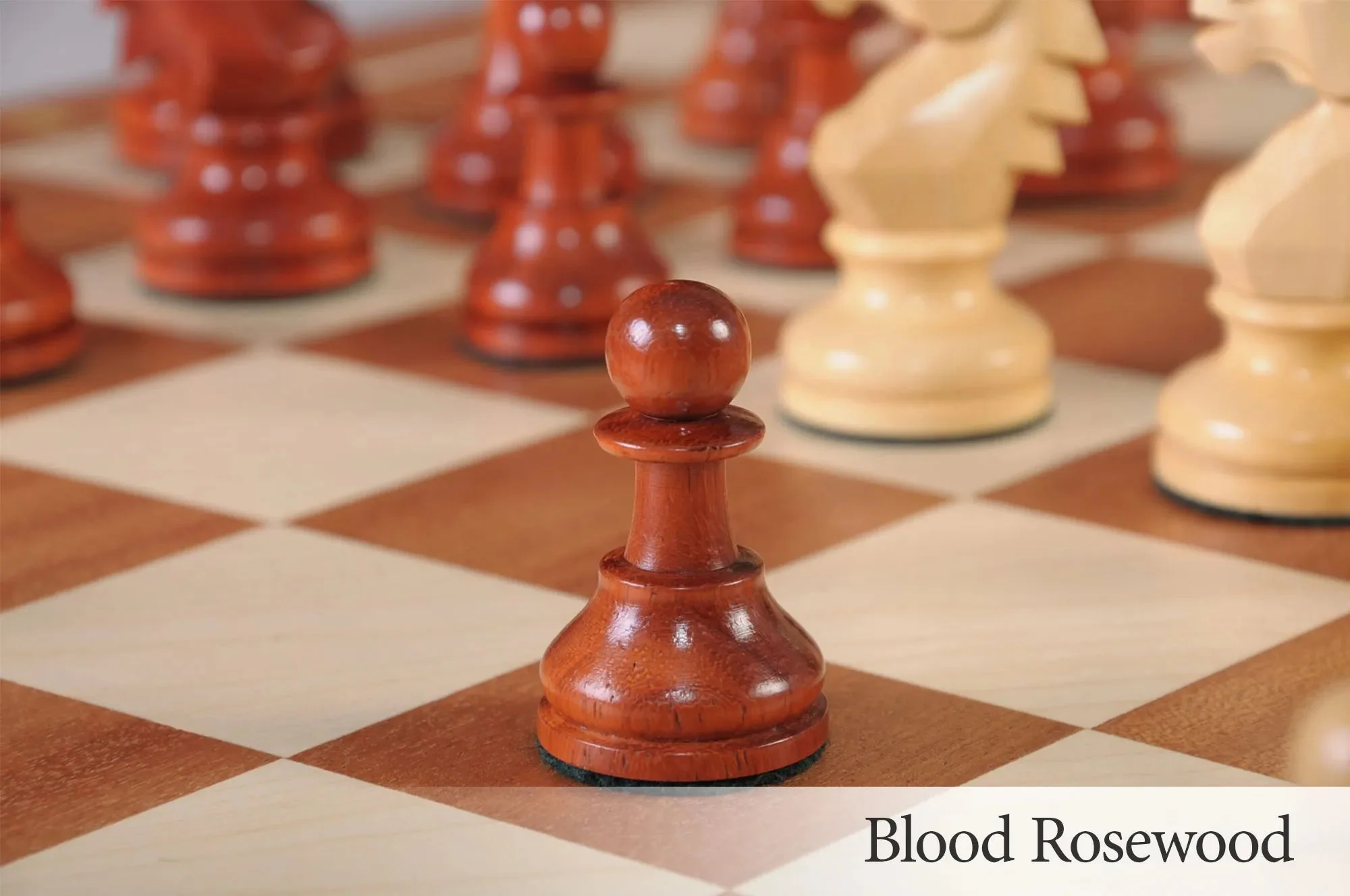 Blood Rosewood and Natural Boxwood - Image 4