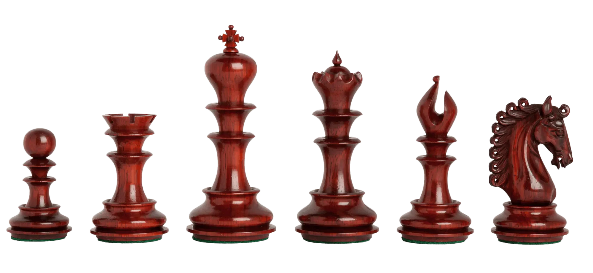 Blood Rosewood and Natural Boxwood