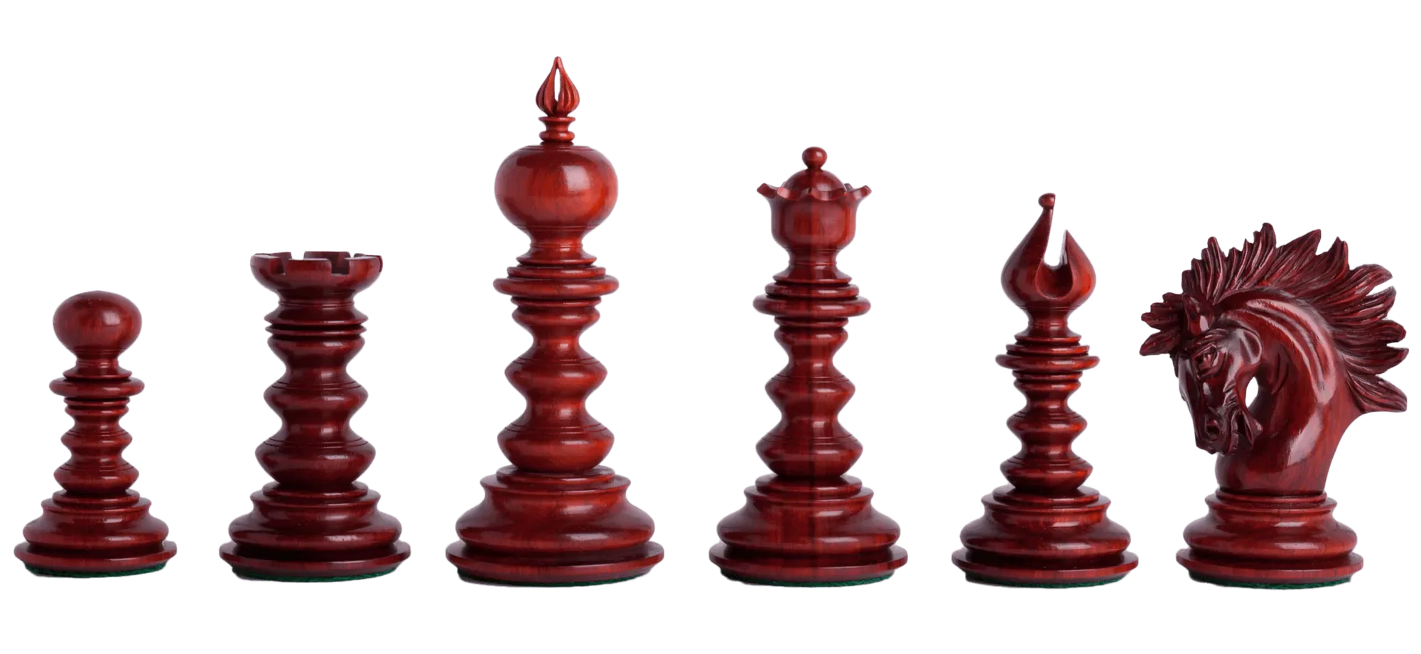 Blood Rosewood and Natural Boxwood