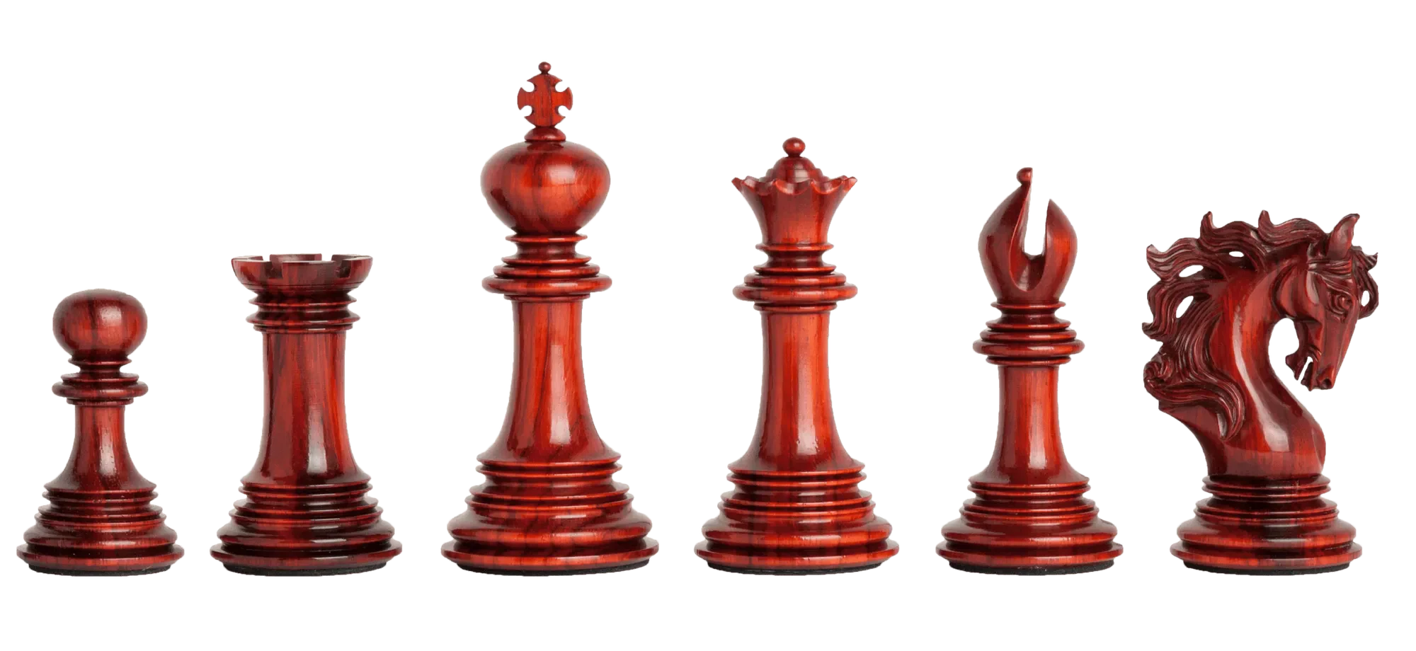 Blood Rosewood and Natural Boxwood