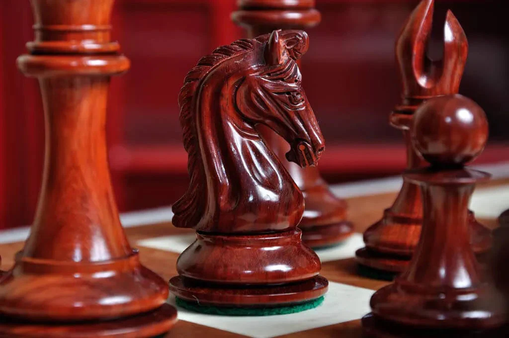 Blood Rosewood and Natural Boxwood