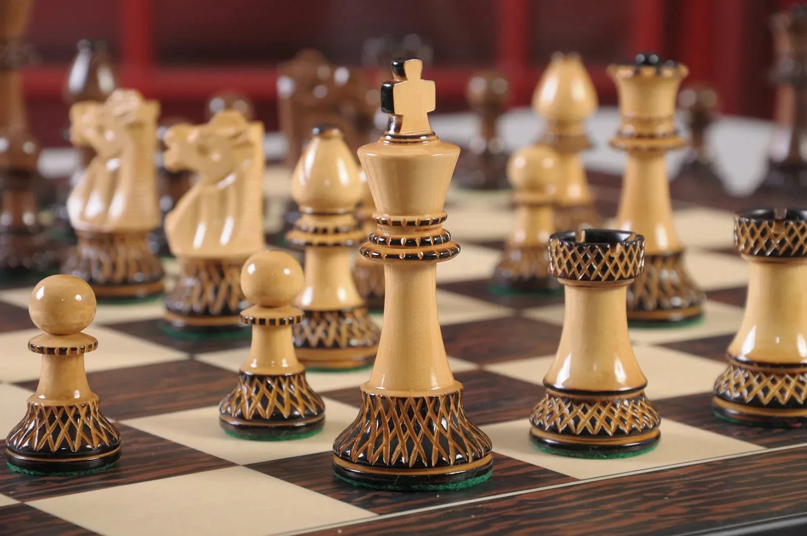 The Burnt Club Series Chess Pieces - 3.75" King - Image 11
