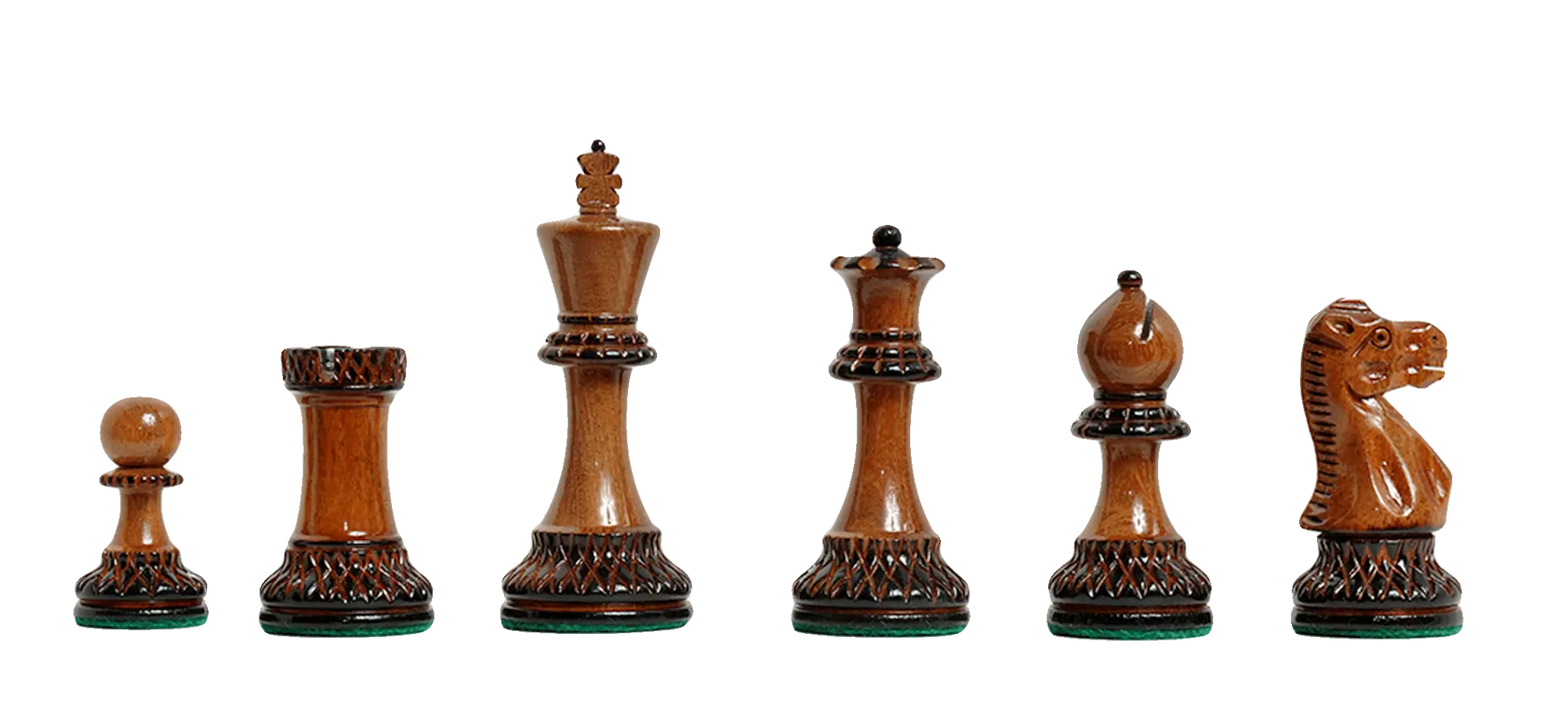 Burnt Golden Rosewood and Burnt Boxwood