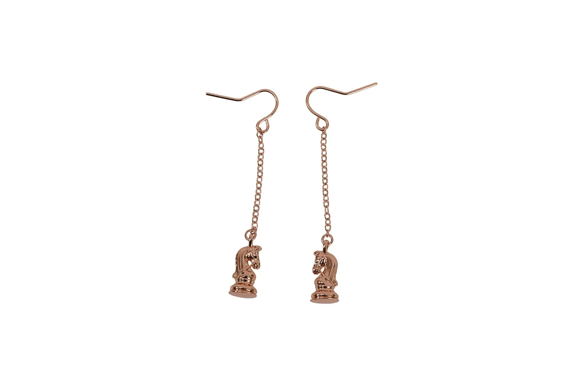Caissa Collection Chess Pendant Earrings – KNIGHT - Image 7