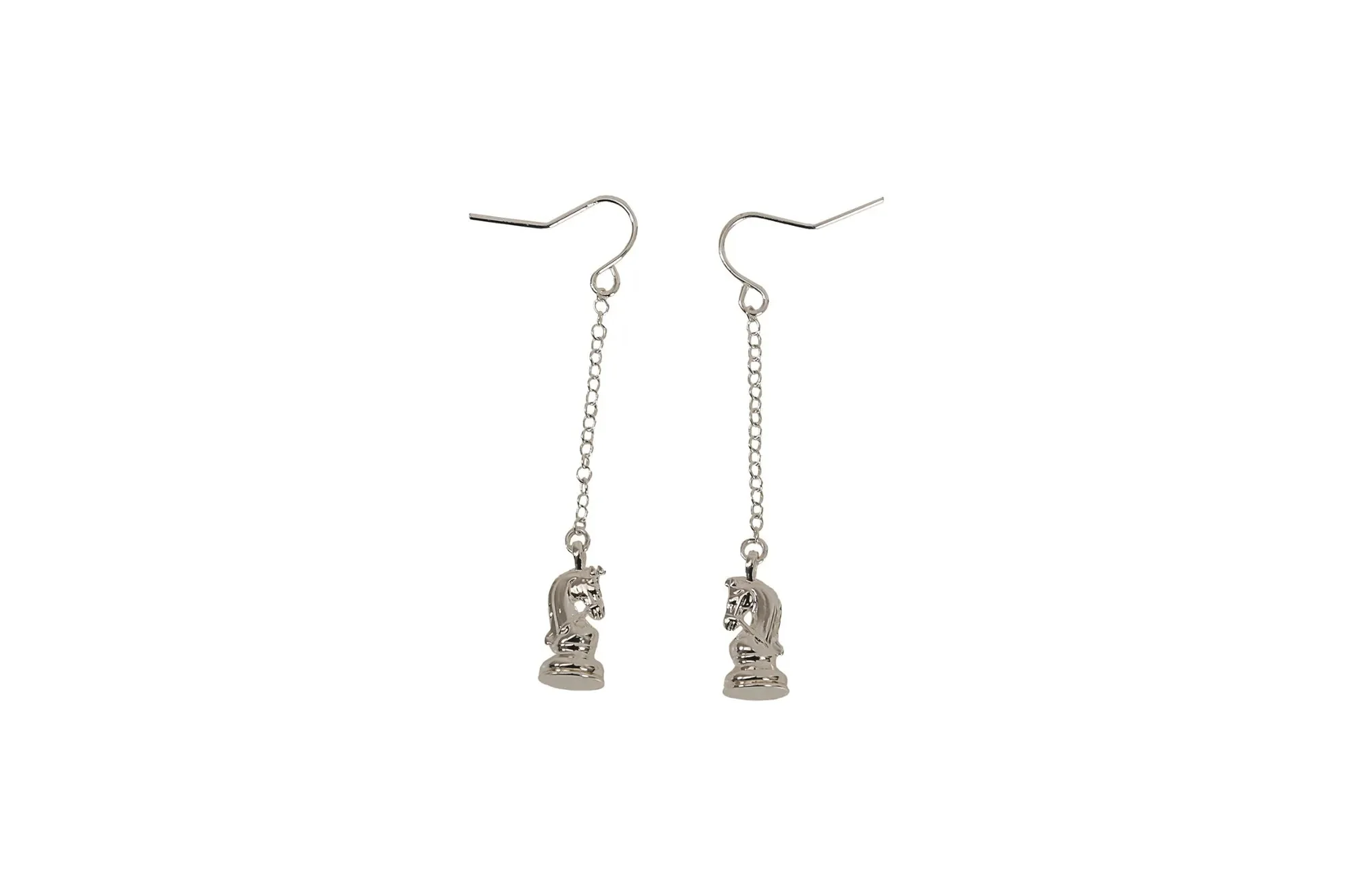 Caissa Collection Chess Pendant Earrings – KNIGHT - Image 8