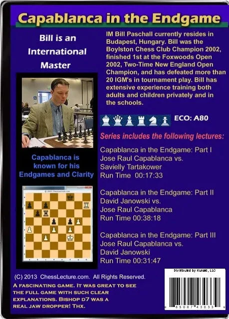 Capablanca in the Endgame - Chess Lecture - Volume 61 - Image 2