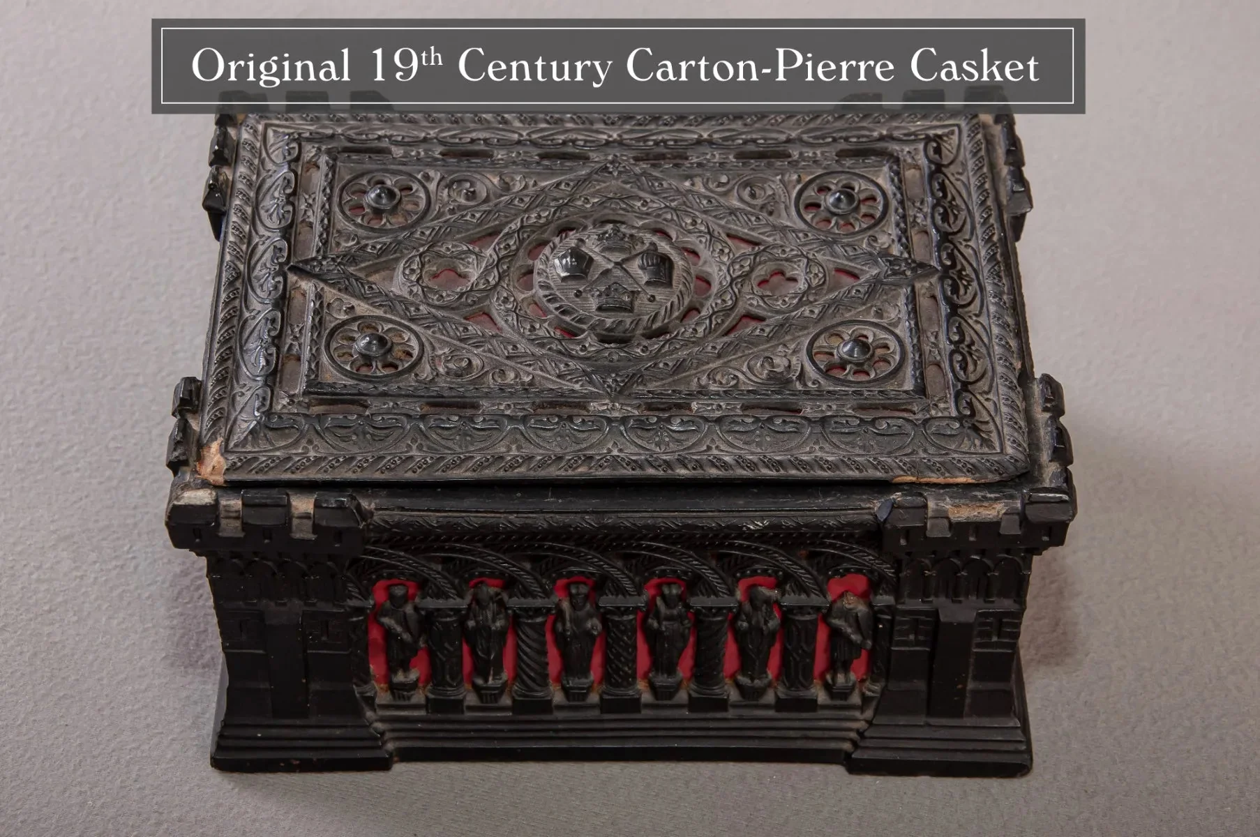 Carton-Pierre Casket Reproduction - Image 17