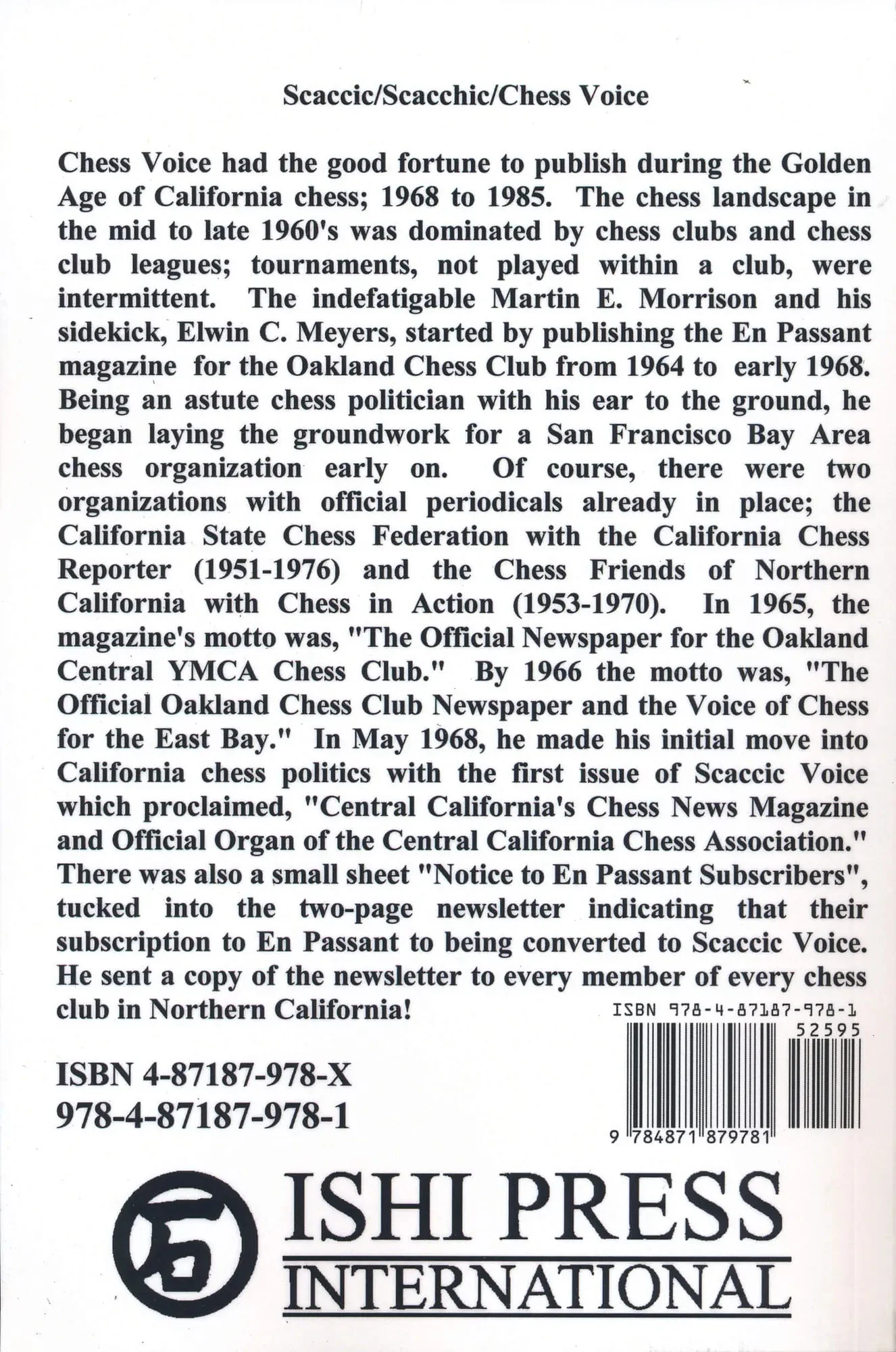 Scaccic / Chess Voice No. 1-21 - 1968-1971 - Image 2