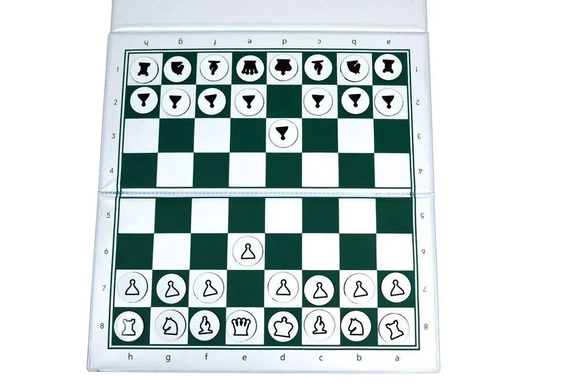 Checkbook Magnetic Travel Chess Set - 11.25" x 11.25" Board - Image 5